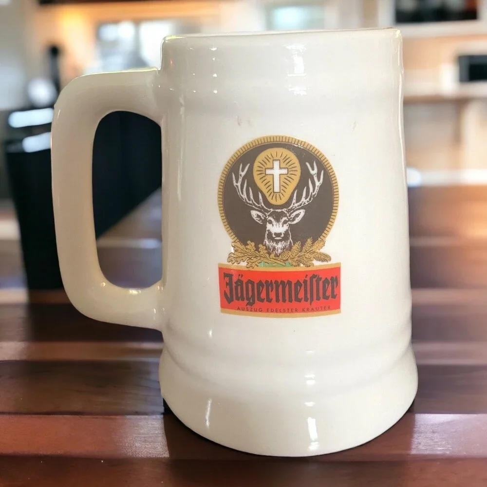 Vintage Jäegermeister Jagerfest 2000 Beer Mug Stein Stag Buck Hunter Octoberfest